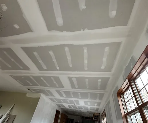 Large-Scale Drywall Work — documentary photograph 2
