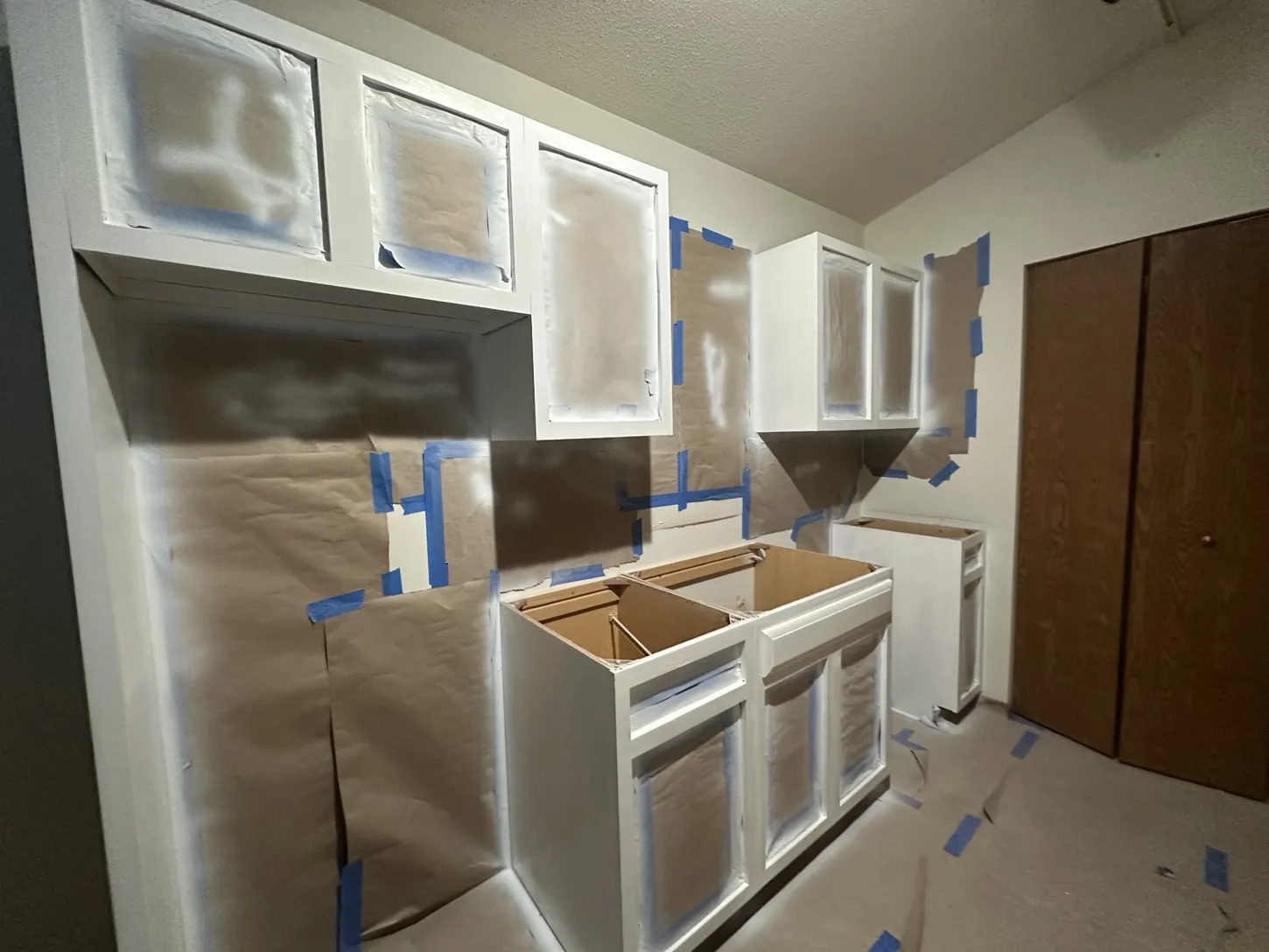 Kitchen Cabinet Painting — documentary photograph 3