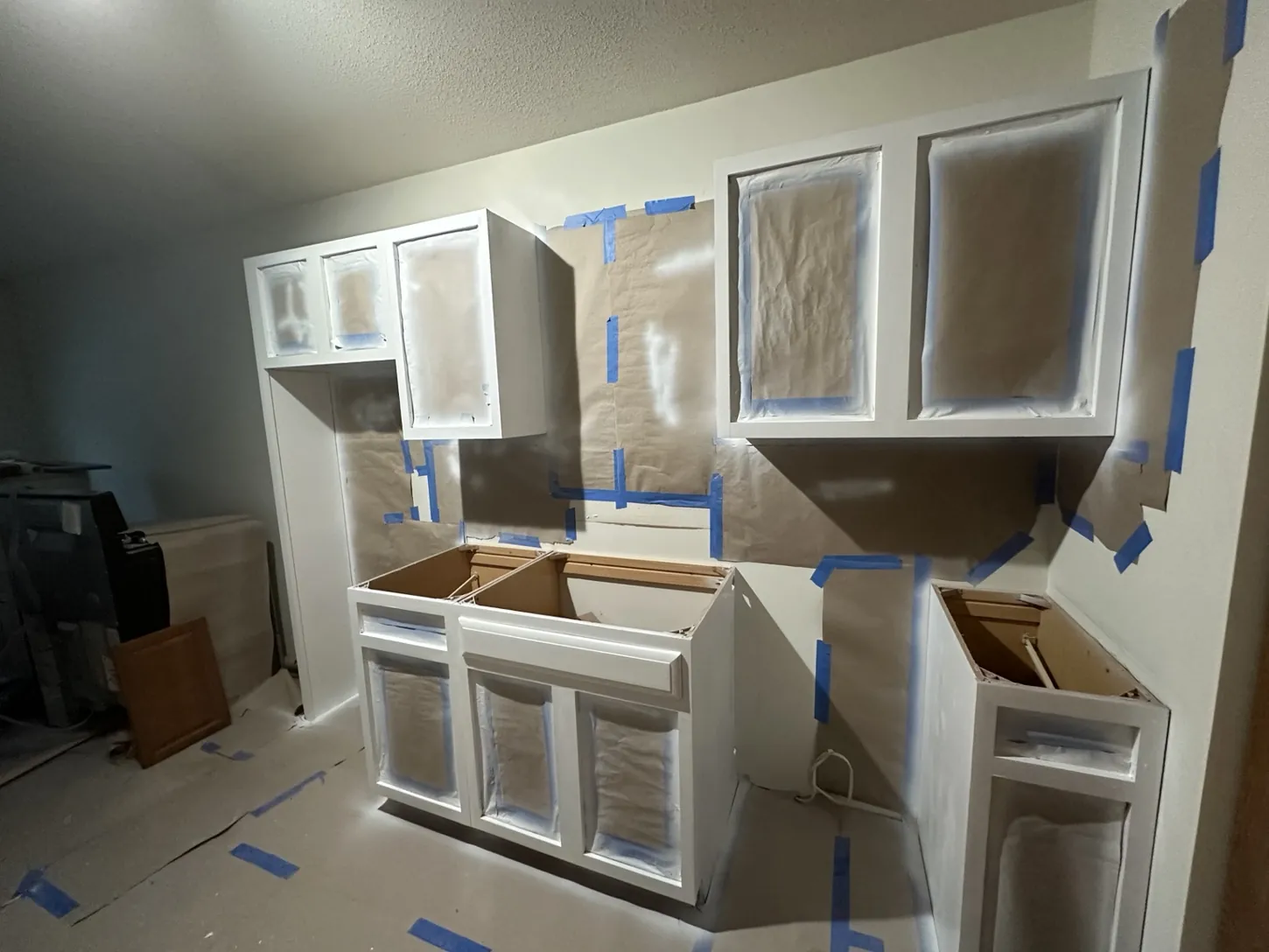 Kitchen Cabinet Painting — documentary photograph 4