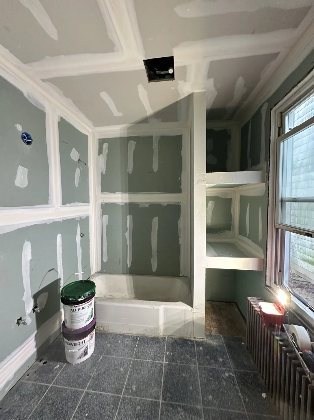 Bathroom Drywall Renovation — documentary photograph 3