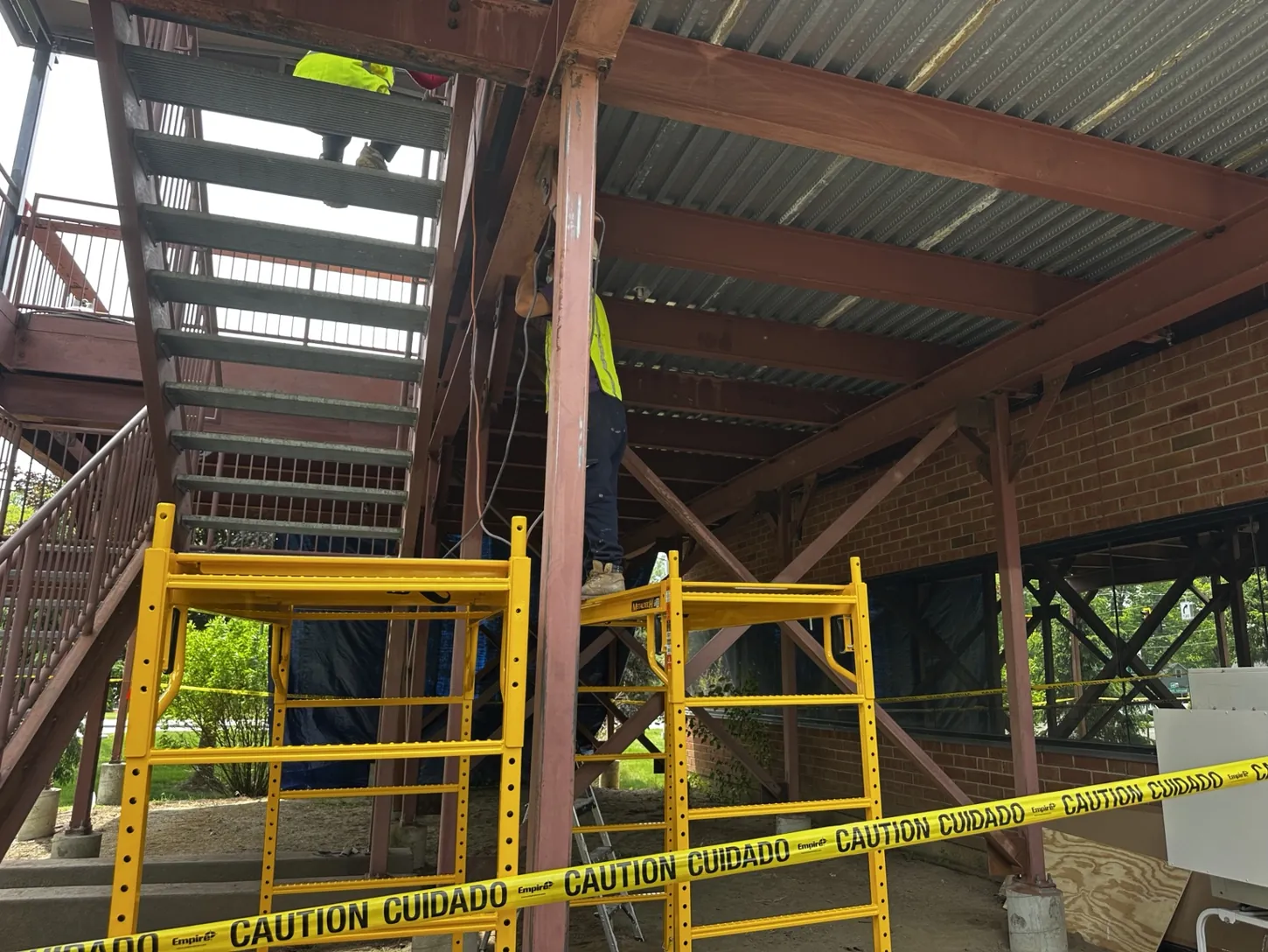 Commercial Steel Structure Restoration — documentary photograph 2