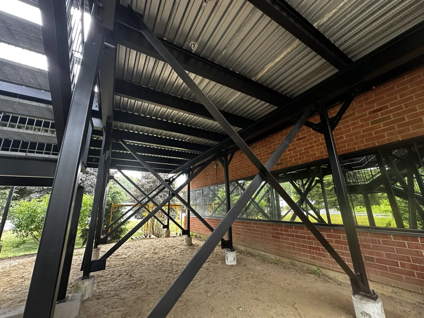 Commercial Steel Structure Restoration — documentary photograph 3